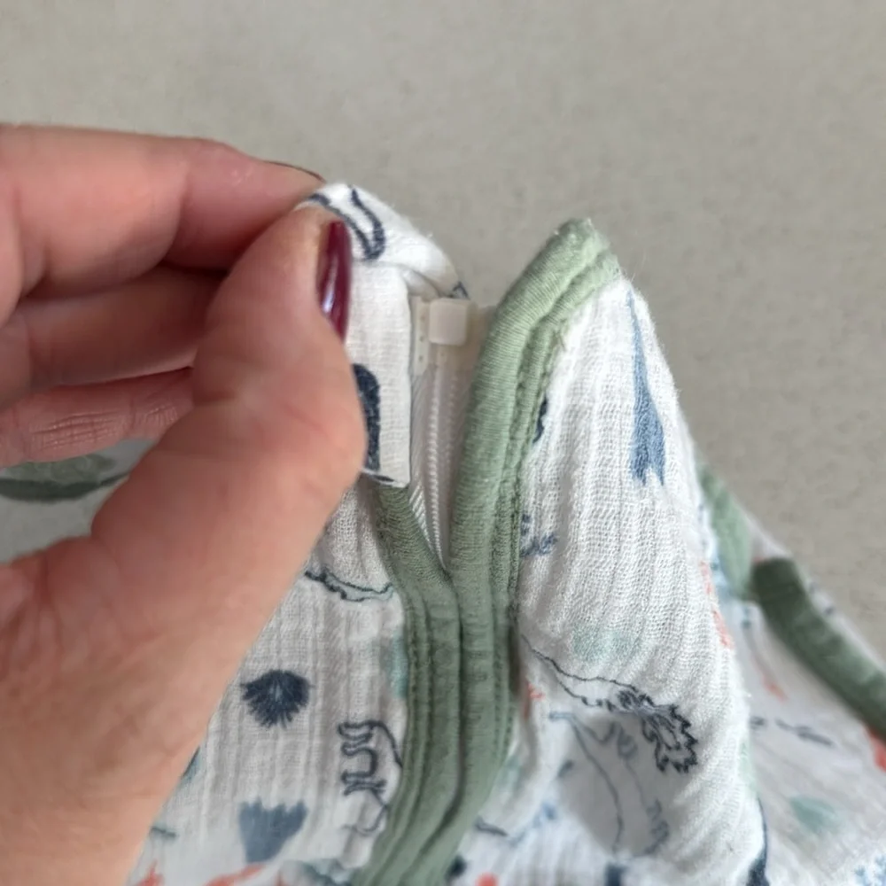 Aden and Anais Muslin Dino Sleep Sack M lightweight